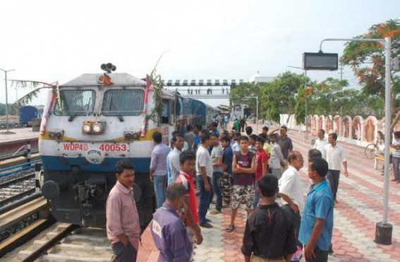 Finally, Tripura gets broad gauge connectivity to rest of India